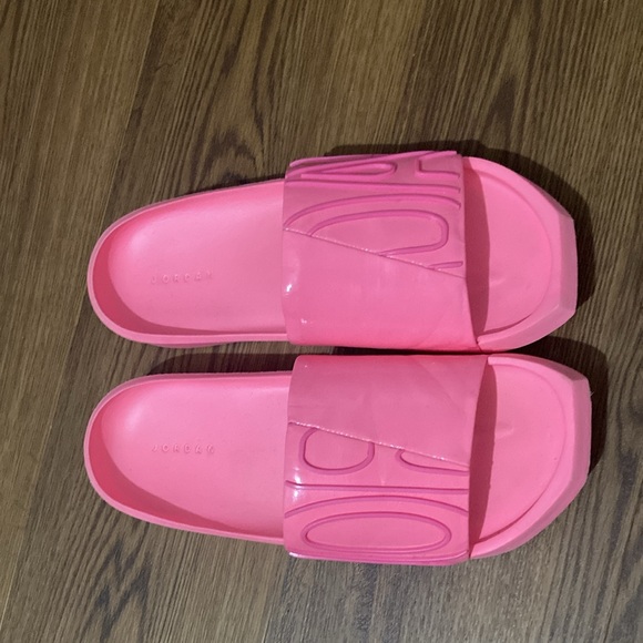 Jordan Women’s WMNS Jordan Nola Slide CZ 8027-600 Size 9 Pink Color - Picture 3 of 9